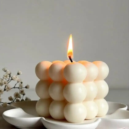 Bubble Cube Soy Candle