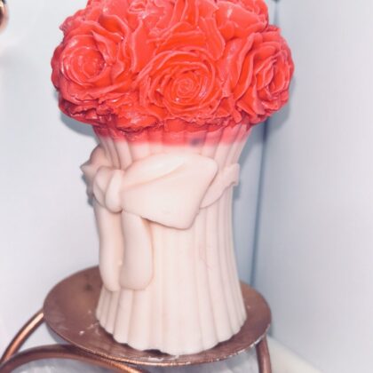 Crimson Bouquet Candle